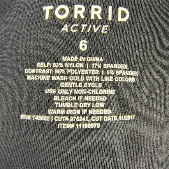 Torrid Women's Plus Mesh Aerated Athletic Running Yoga Sports Bra, 6 - Picture 3 of 6
